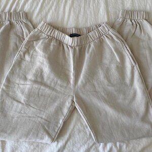 Brandy Melville rosa sweatpants in beige